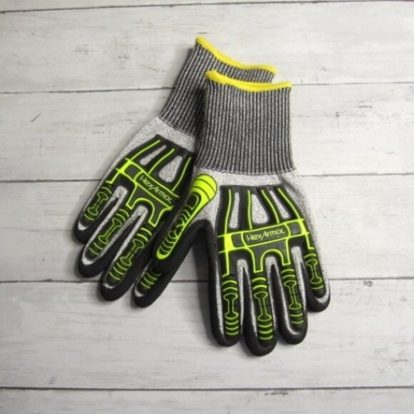 HexArmor Men's Size 7 S Work Gloves Cut Puncture Resistant Rubber Coated - Picture 1 of 10